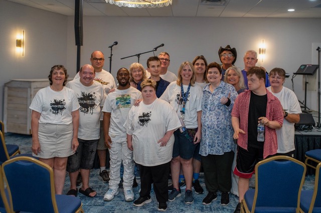 The Project FREE community gathered at the reunion